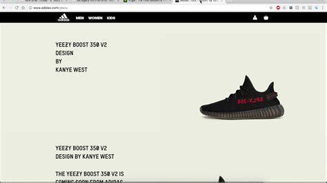 adidas yeezy official website online